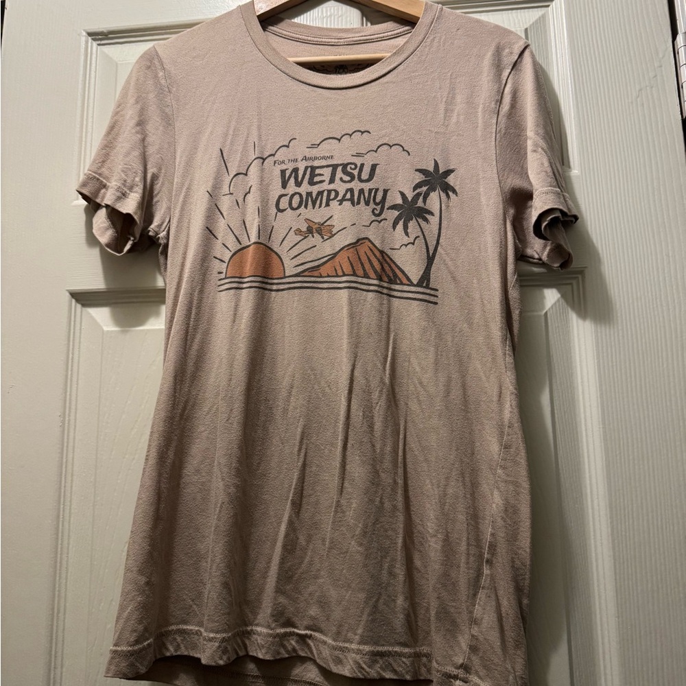 Tan Graphic Tee